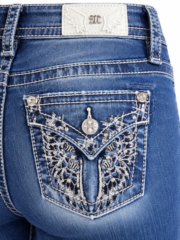 Miss Me Boot cut Jeans 'K1446 Jeans Mid-Rise Bootcut' in Blue