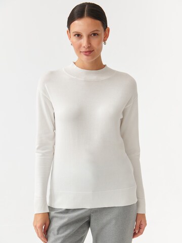 TATUUMSweater majica 'Nawiko' - bijela boja: prednji dio