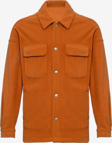 Antioch Between-Season Jacket in Orange: front