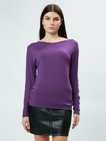 Influencer Shirt in Purple