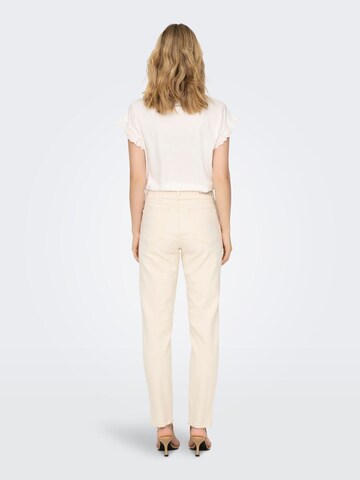 ONLY Regular Jeans 'EMILY' in Beige