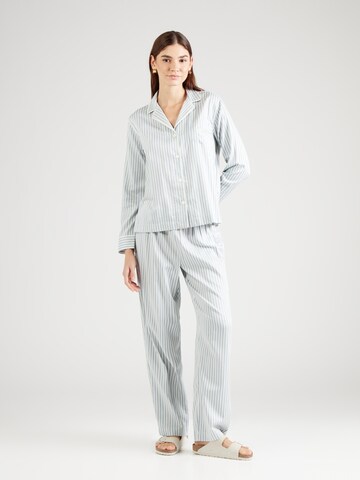 Lauren Ralph Lauren Pyjama in Blau: Vorderseite