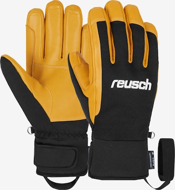 REUSCH Athletic Gloves 'Hauler R-TEX XT' in Black: front