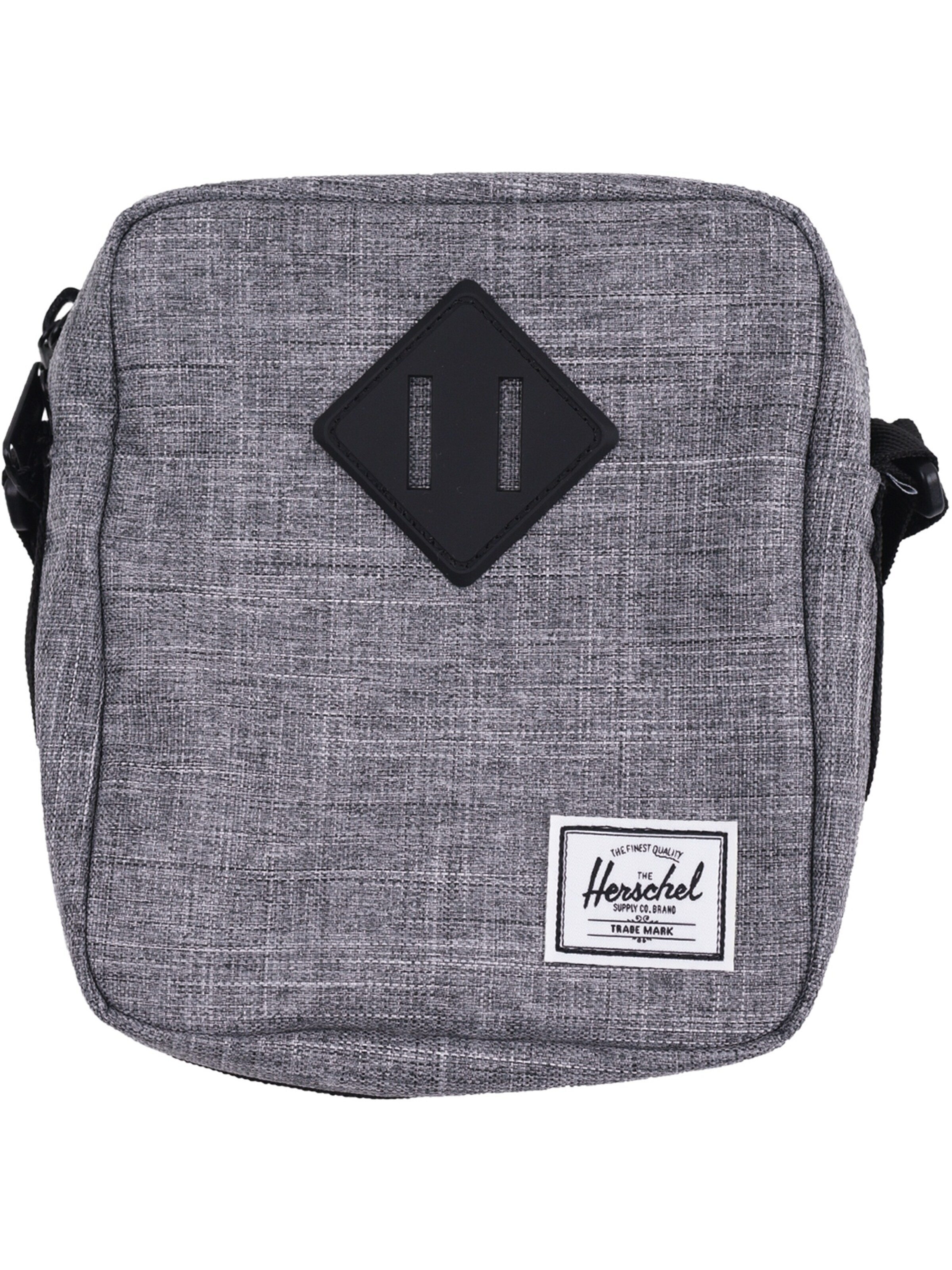 Herschel Umhängetasche 'Heritage'‌‌‌‌‌‌‌‌ in Grau: Vorderseite