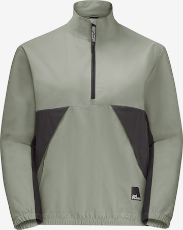 JACK WOLFSKIN Куртка в спортивном стиле в Зеленый: спереди