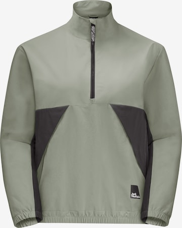 Veste outdoor JACK WOLFSKIN en vert : devant