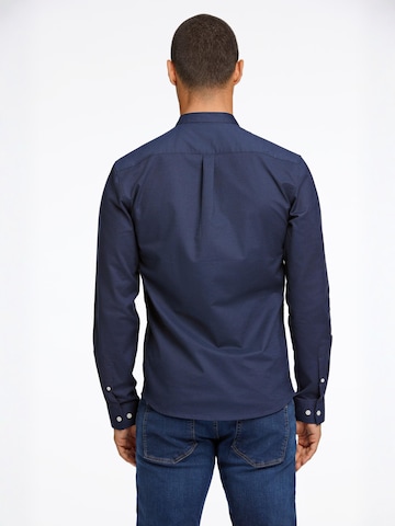Lindbergh - Ajuste estrecho Camisa en azul