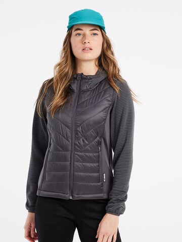 PROTEST Winter Jacket 'PRTHESTIA' in Grey: front
