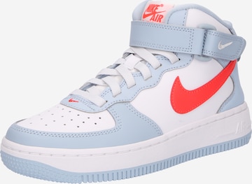 Nike Sportswear - Sapatilhas 'Air Force 1 Mid EasyOn' em azul: frente