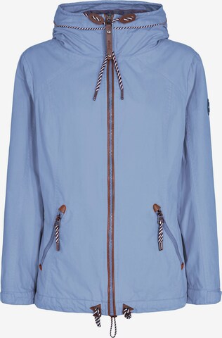 JUNGE Between-Season Jacket 'Denise' in Blue: front