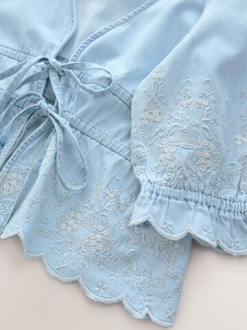 Next - Camiseta en azul