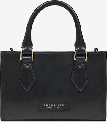 The Bridge Schultertasche in Schwarz: Vorderseite