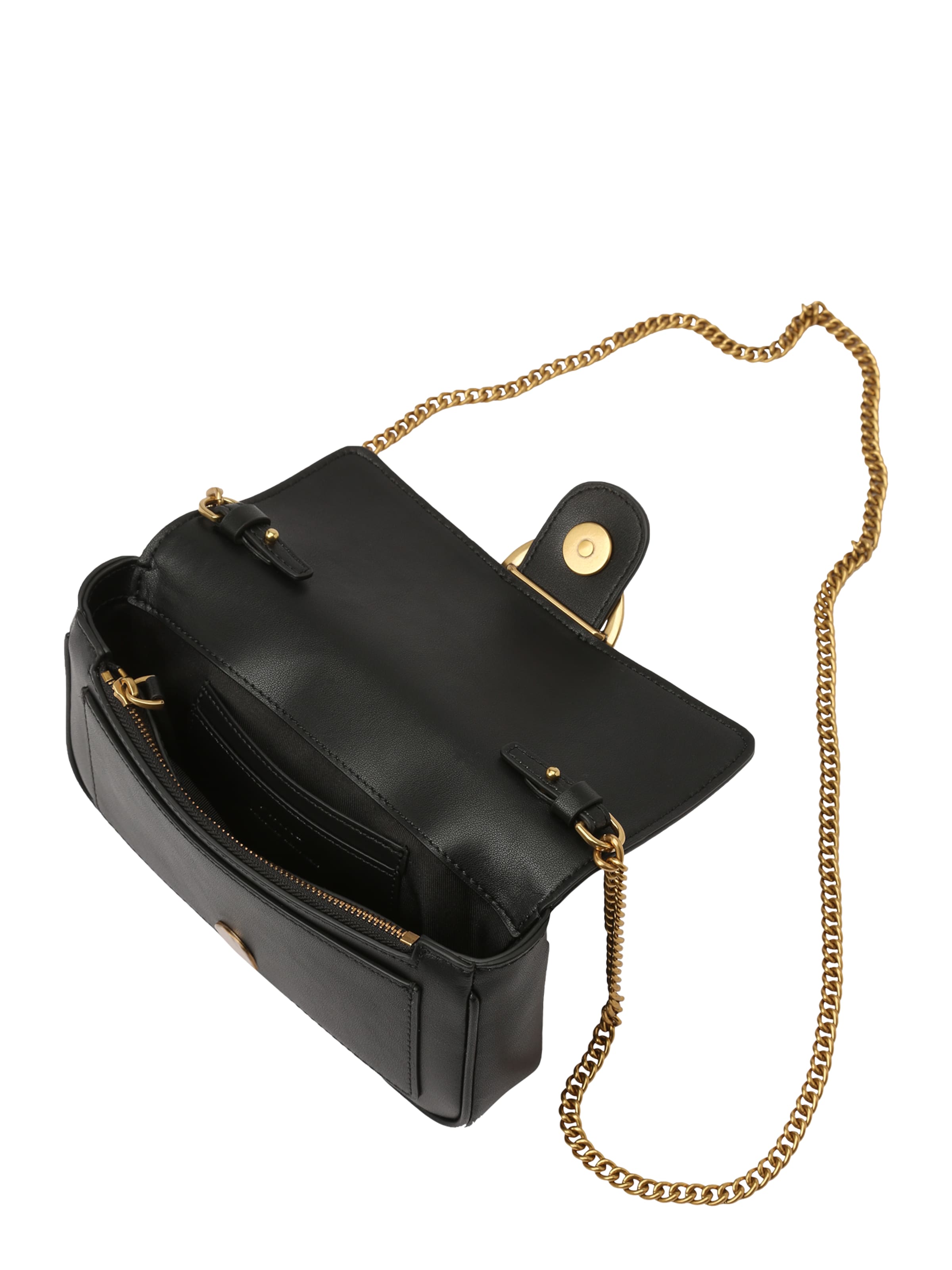 PINKO Válltáska 'Love One' - fekete