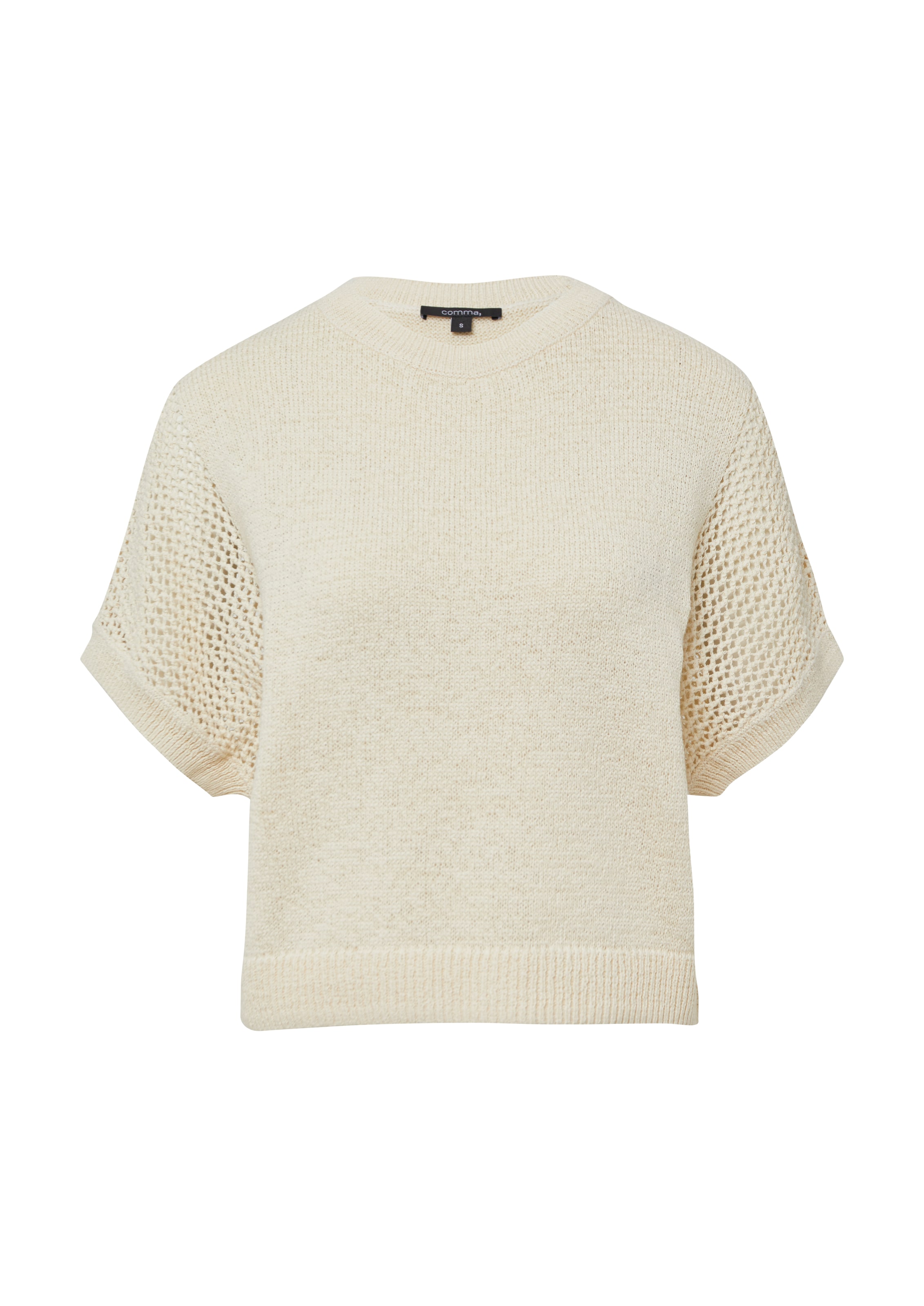 COMMA Trui in Beige: voorkant