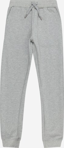 Effilé Pantalon The New en gris : devant