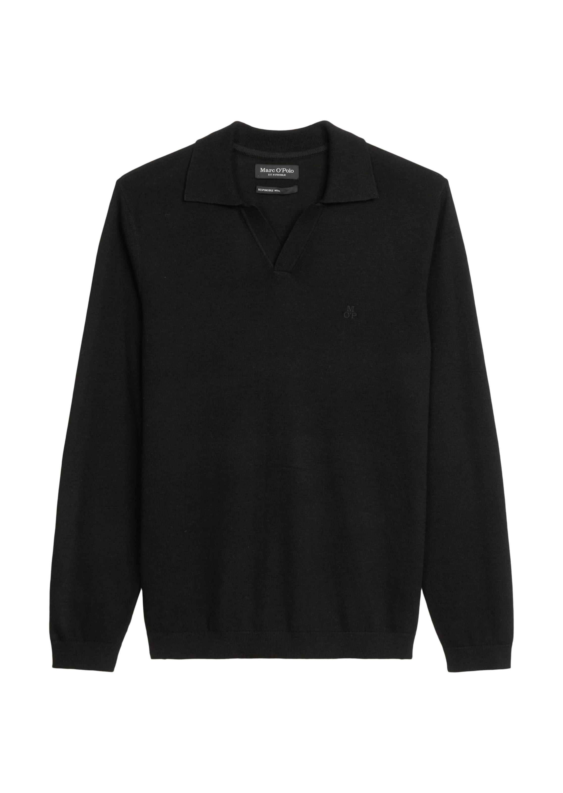 Marc O'Polo Pullover in Schwarz: Vorderseite