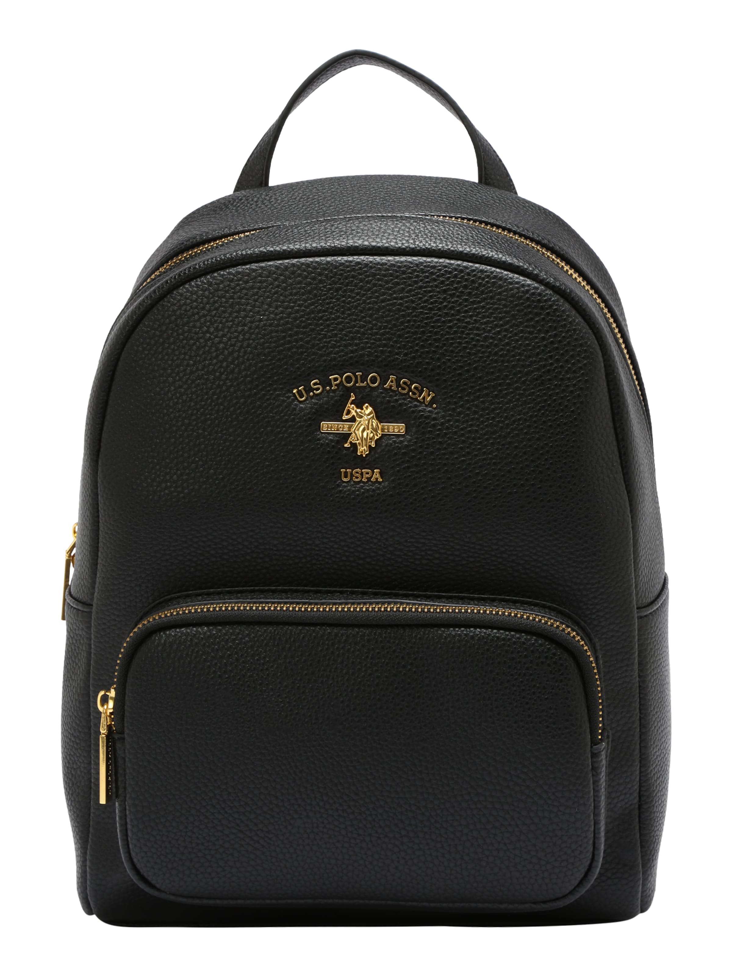 U.S. POLO ASSN. - Mochila 'Stanford' em preto: frente