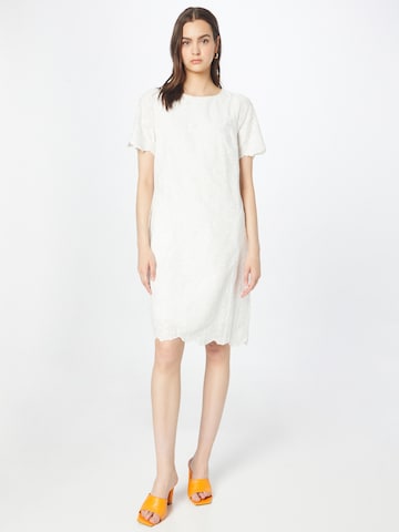 APART فستان صيفي بلون أبيض: الأمام