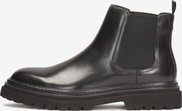 Kazar - Botas Chelsea en negro: frente