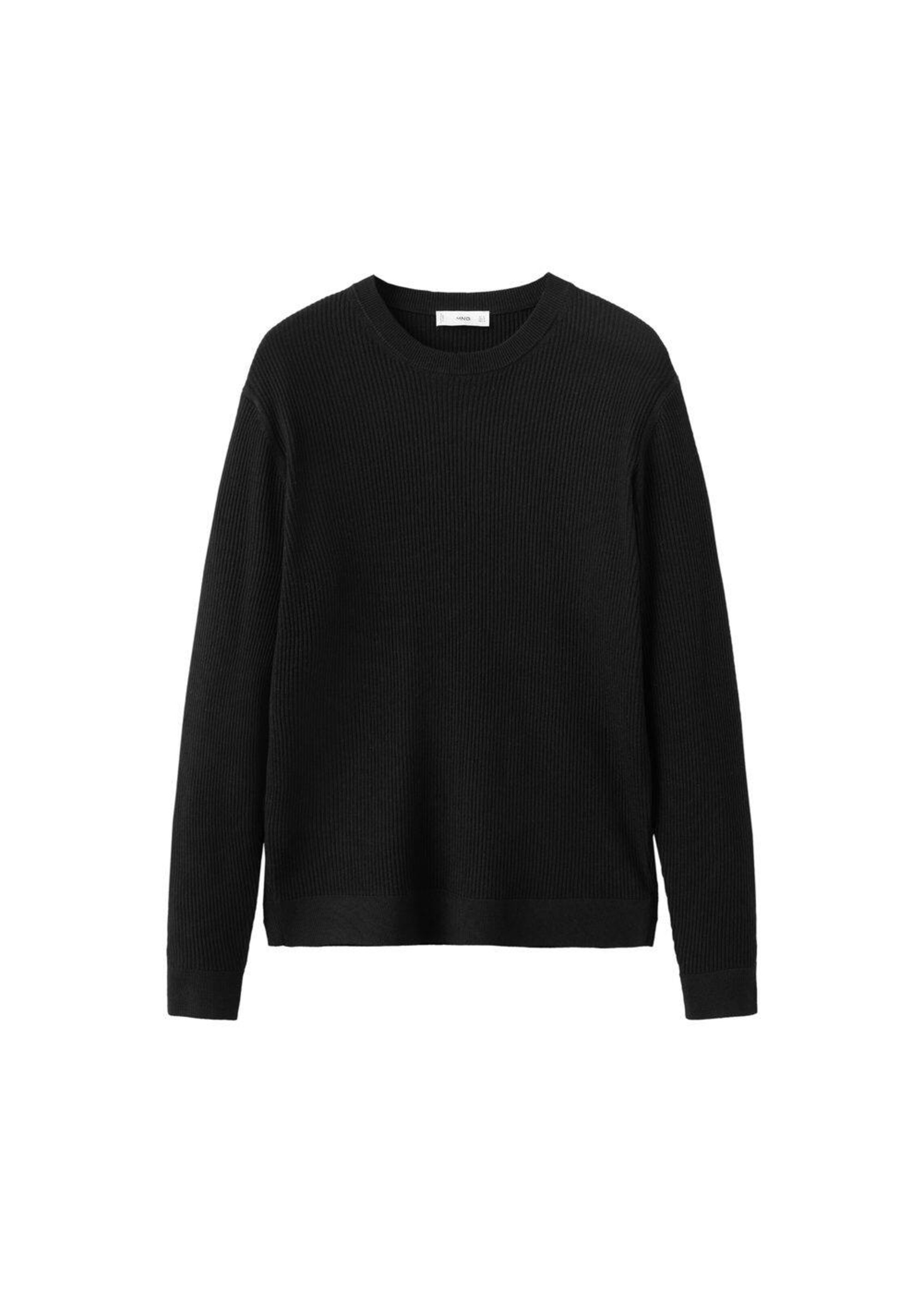 MANGO MAN Pullover 'Antigua' in Schwarz: Vorderseite