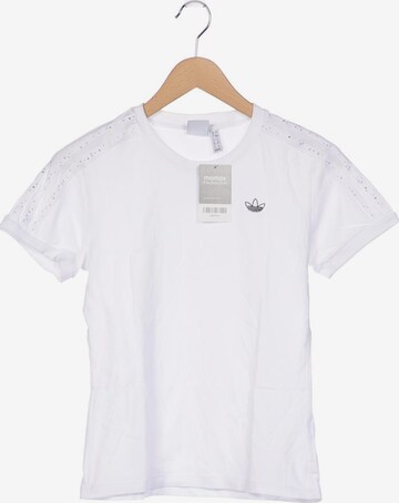 ADIDAS ORIGINALS Top & Shirt in XS in White: front