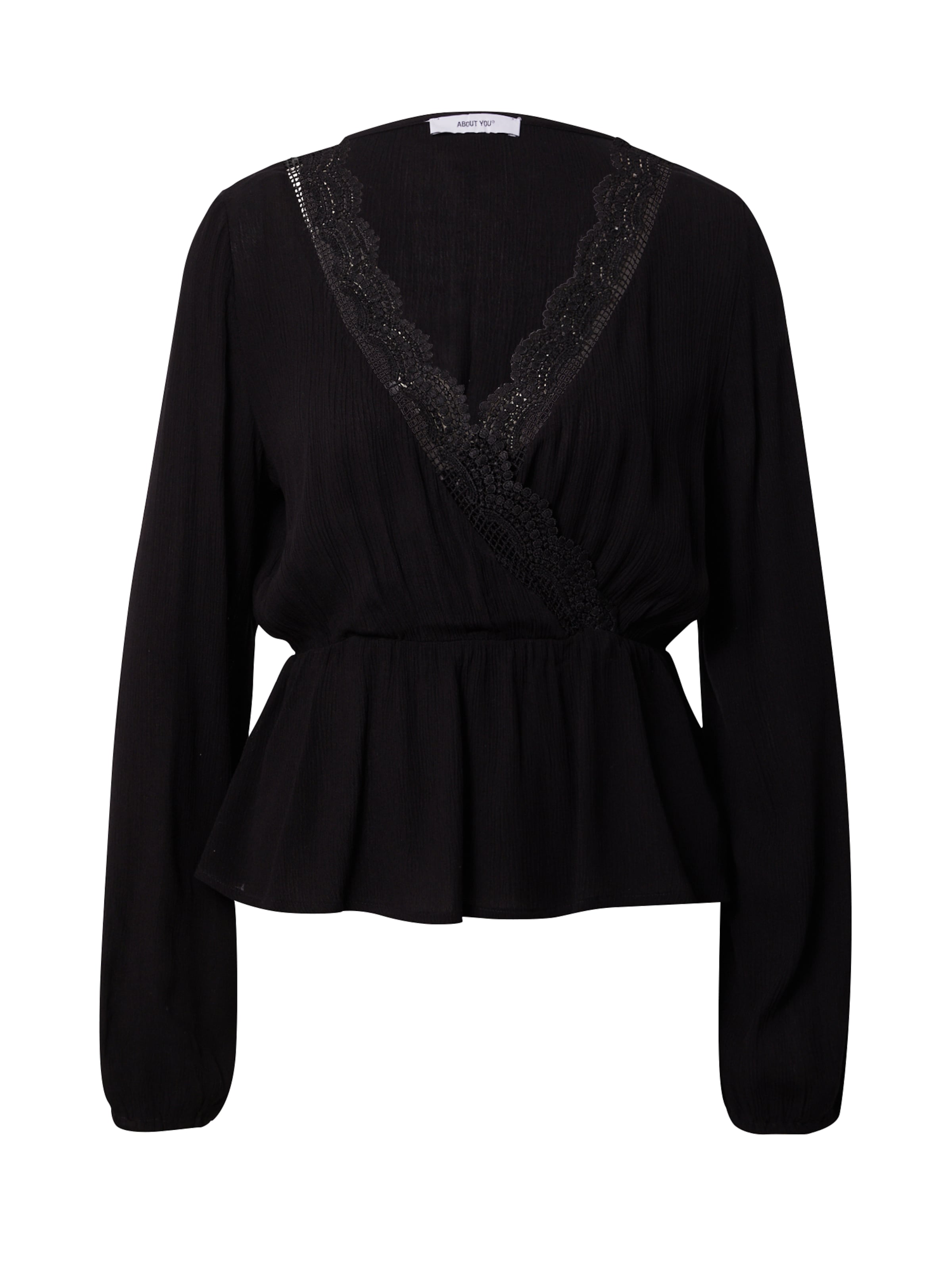 ABOUT YOU Блузка 'Binia' в Черный: спереди