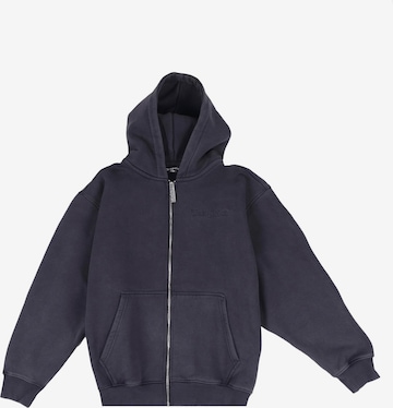 Giacca di felpa di Dropsize in grigio: frontale