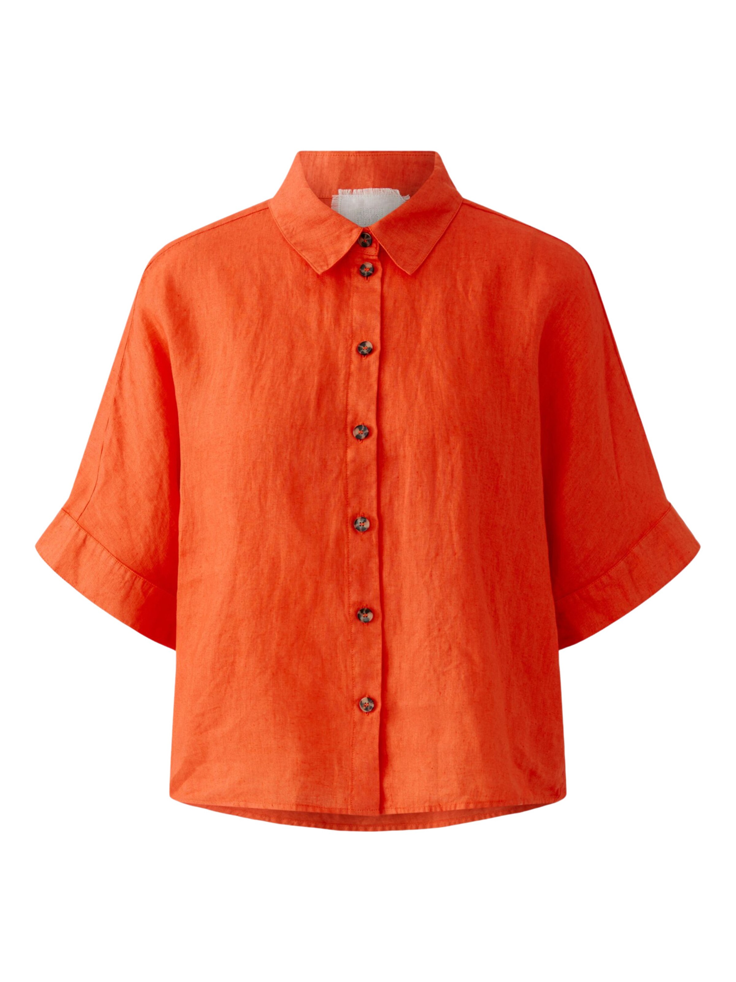 OUI Bluse in Orange: Vorderseite