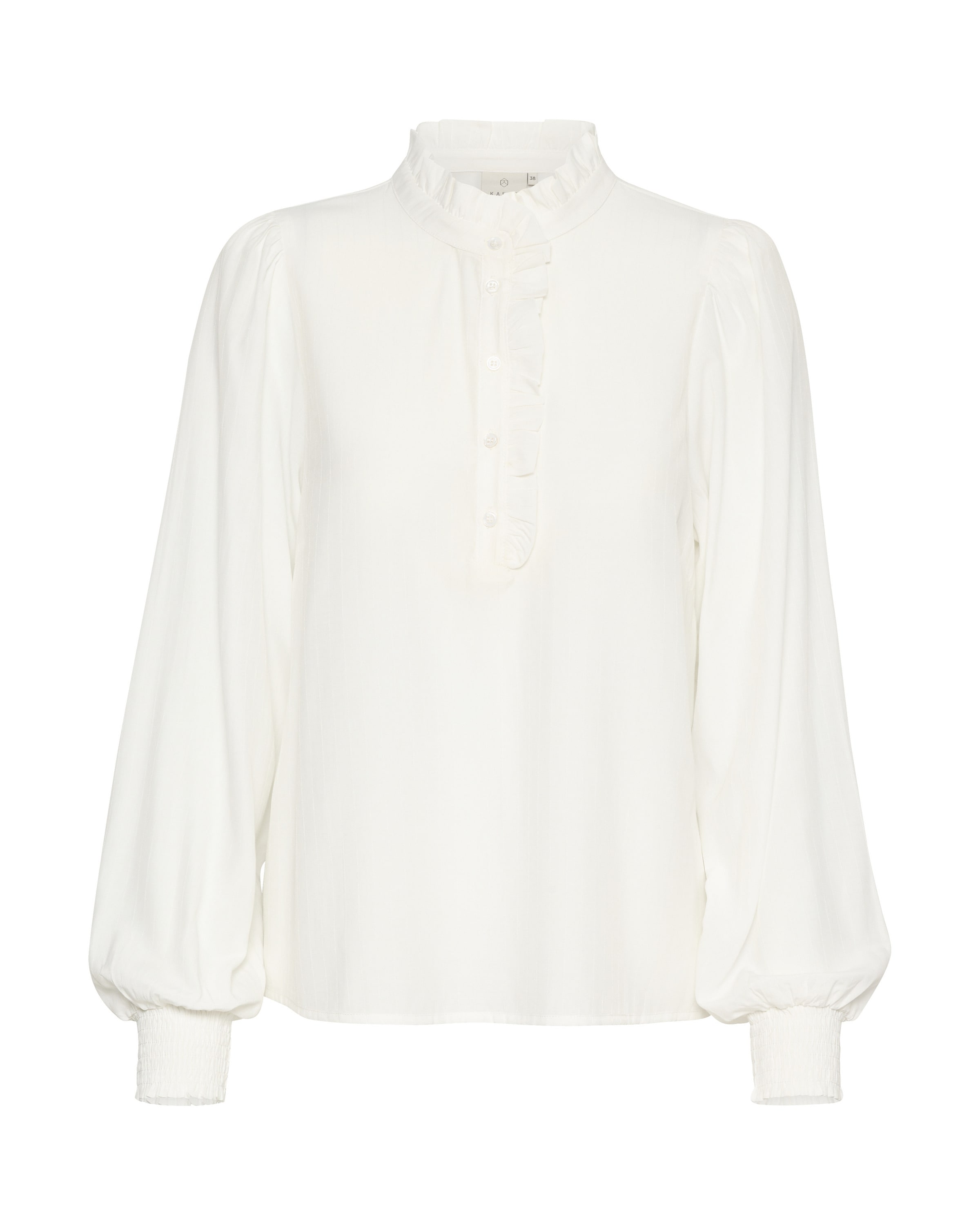 Kaffe Bluse 'Dorit' in Weiß: Vorderseite