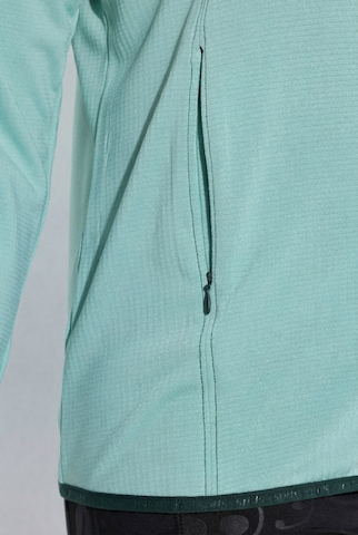 Ulla Popken Sweatjacke in Blau