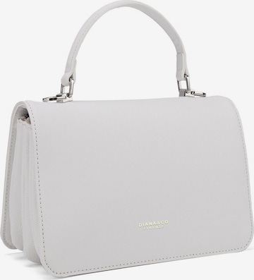 Borsa a mano di Diana&Co. in bianco: frontale