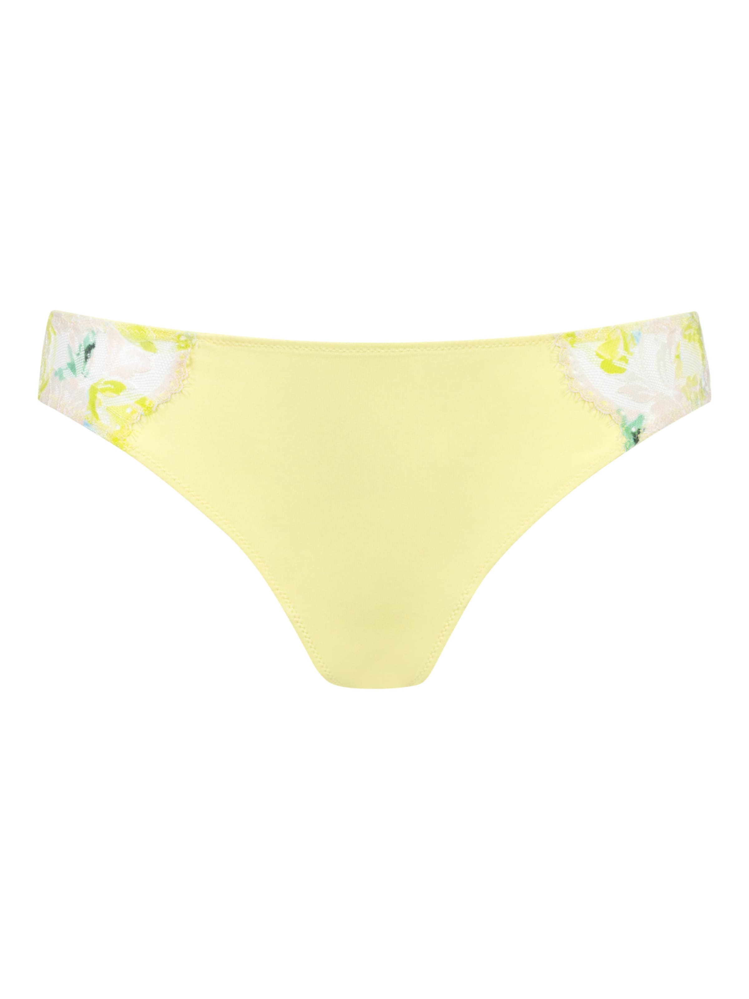 Slip 'Amazing' Mey en jaune : devant