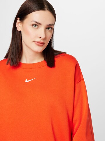 Nike Sportswear - Sweatshirt de desporto em vermelho