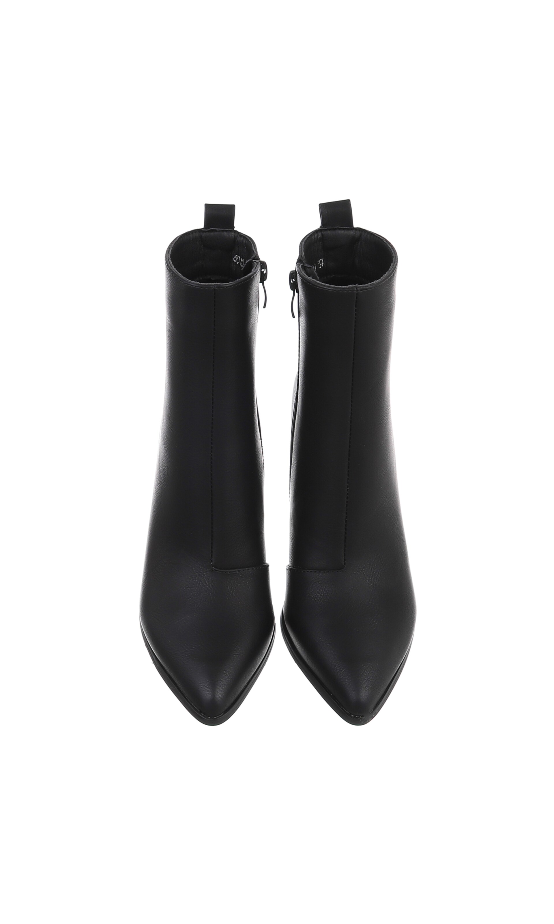 Ital-Design Stiefelette in Schwarz