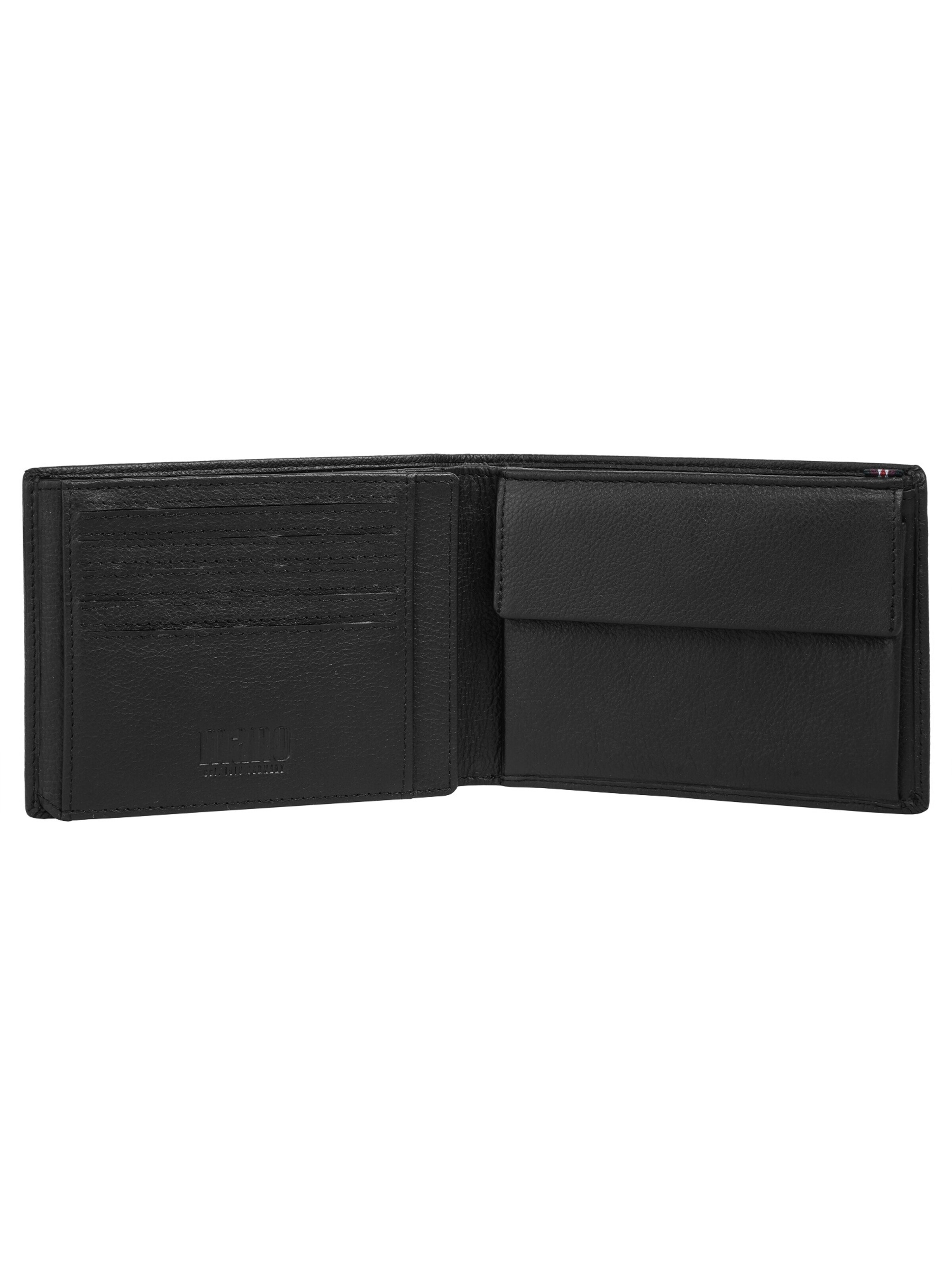 Porte-monnaies 'MEDIO' mano en noir