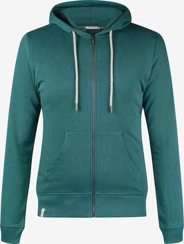 Veste de survêtement GREENBOMB en vert : devant