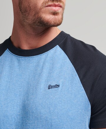 Superdry Shirt in Blauw