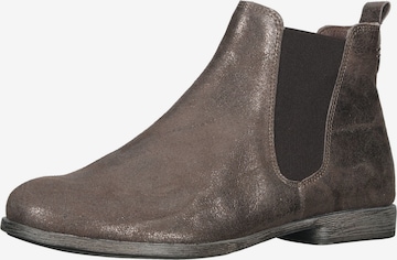 Chelsea Boots THINK! en marron : devant