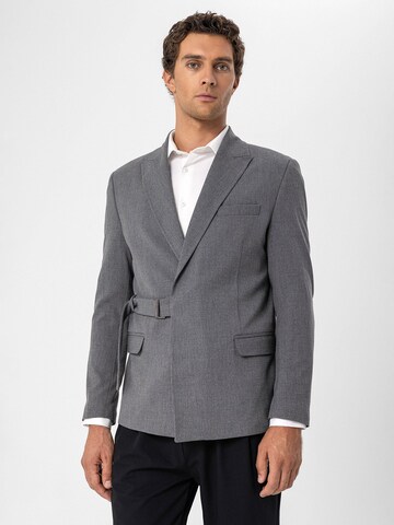 Regular fit Giacca da completo di Antioch in grigio: frontale