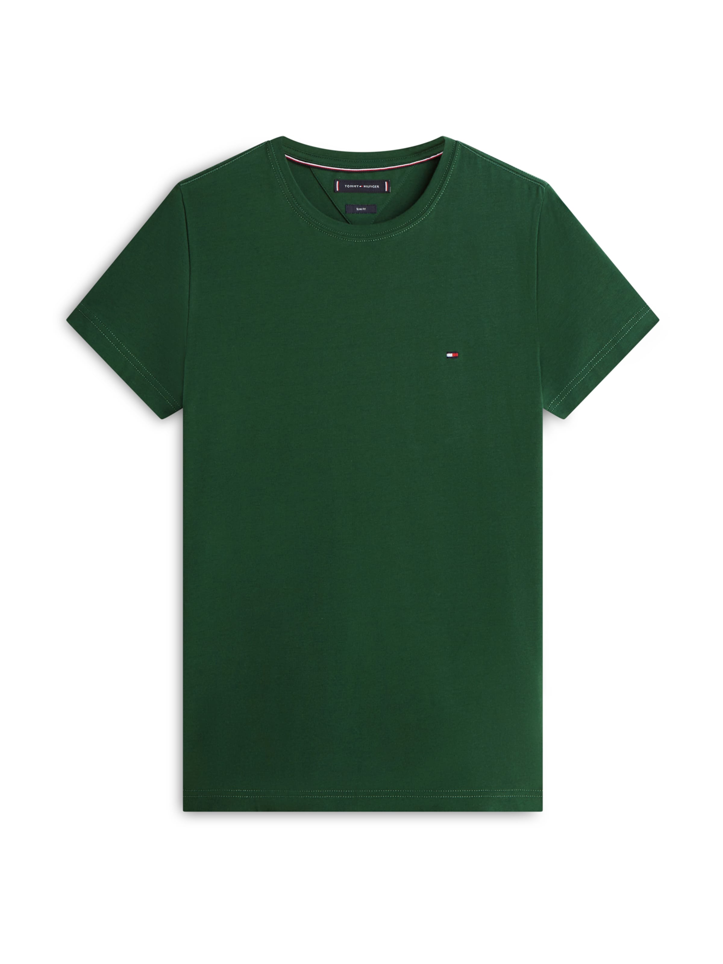 TOMMY HILFIGER Футболка в Зеленый: спереди