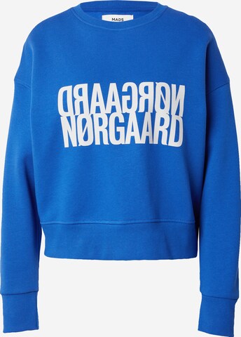 MADS NORGAARD COPENHAGEN Sweatshirt 'Tilvina' in Blue: front