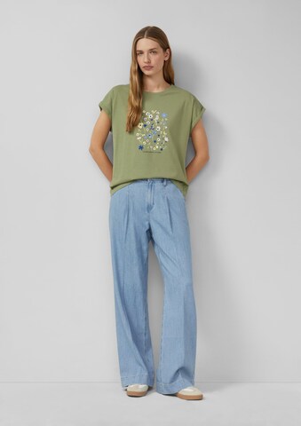 T-shirt s.Oliver en vert
