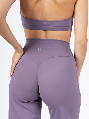 dayr Wide leg Workout Pants 'Wide Leg Pants' in Purple