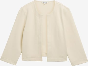 TOM TAILOR Blejzr – béžová: přední strana