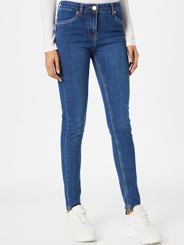 Skinny Jean 'Jade' Oasis en bleu : devant