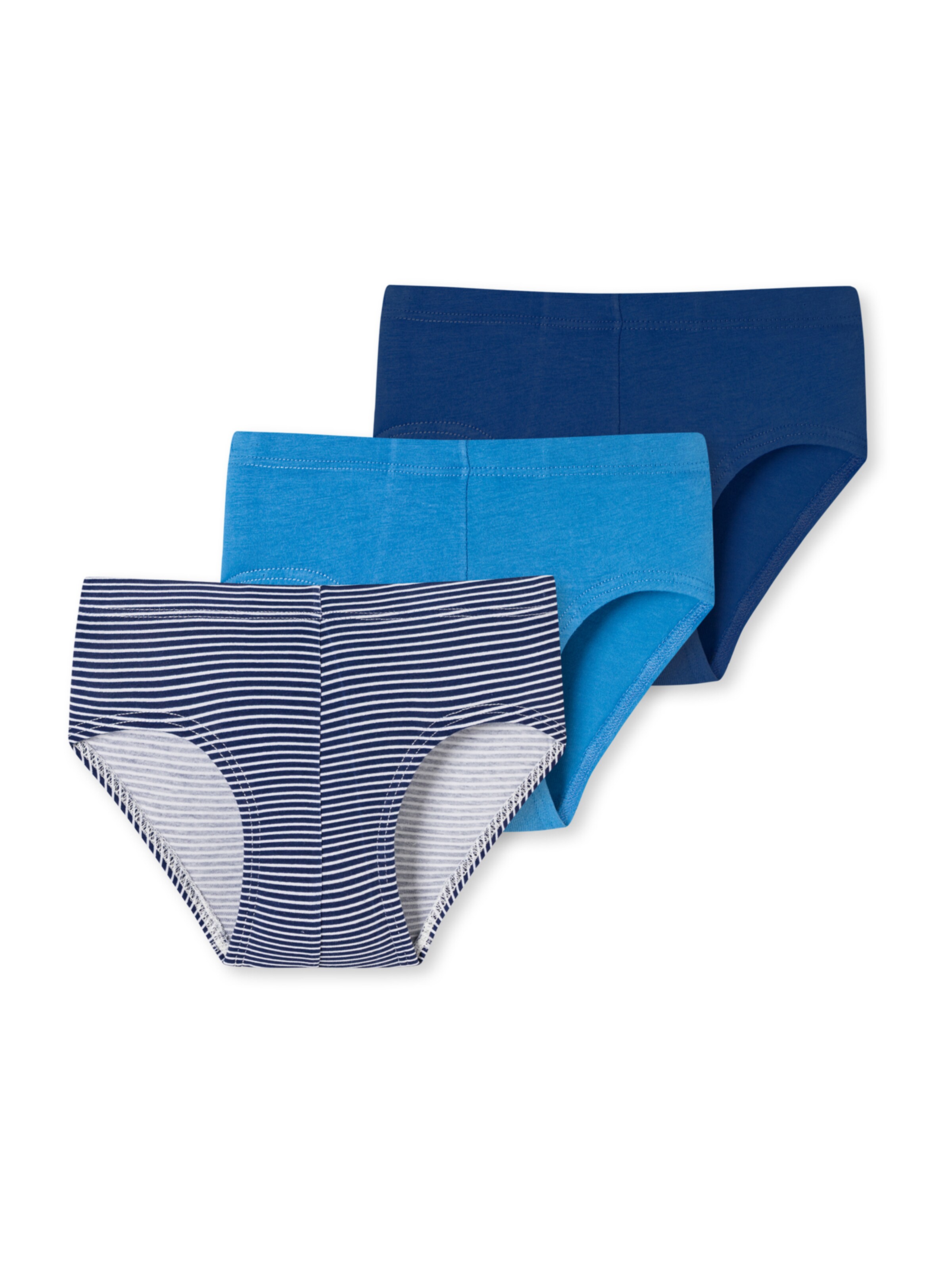 SCHIESSER Onderbroek ' 95/5 Organic Cotton ' in Blauw: voorkant