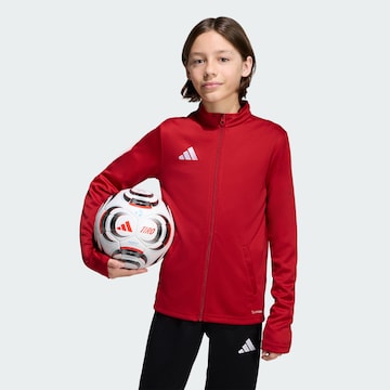 Veste de survêtement 'Entrada26' ADIDAS PERFORMANCE en rouge : devant