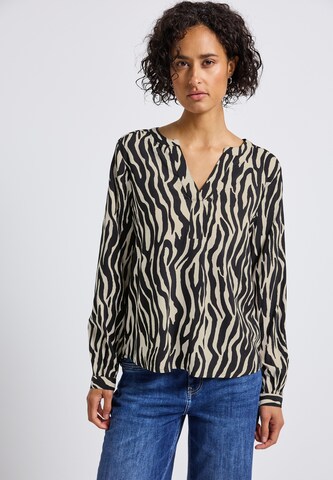 STREET ONE Blouse in Black: front