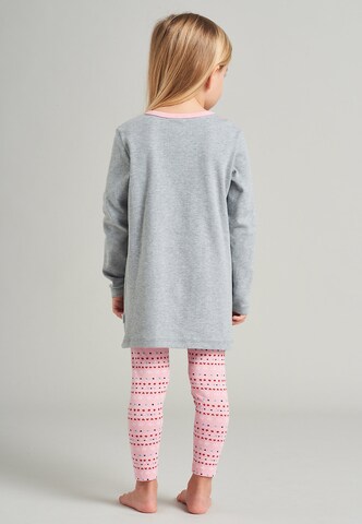 SCHIESSER Schlafanzug  'Girls World' in Grau