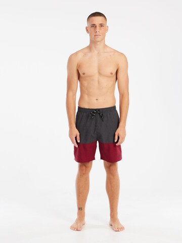 PROTEST Board Shorts 'PRTFreddie' in Red: front